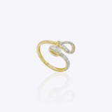 Aurelia Interloop Ring