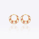 The Ruby Radiance Hoops