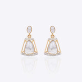 Kyra Polki Diamond Earrings