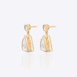 Kyra Polki Diamond Earrings
