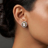 In Vogue Hexa Diamond Polki Earrings