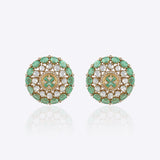Aqua Blossom Earrings