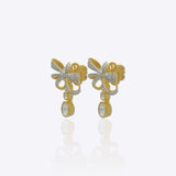 Curved Cascade Earring