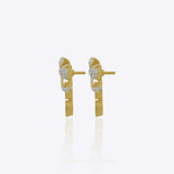 Curved Cascade Earring