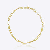 18KT Paper Clip Chain