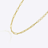 18KT Paper Clip Chain