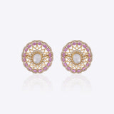 Moon Halo Earrings