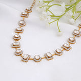 Starlight Drop Polki Necklace