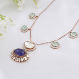 Azure Glow Necklace