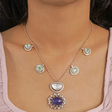Azure Glow Necklace