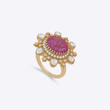Blush Halo Ring