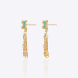 Netted Drop Earrings