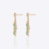Aqua Arch Earrings