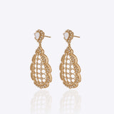 Lace Teardrop Earrings