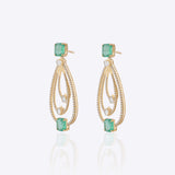 Leaf Cascade Earrings