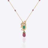 Peacock Perch Necklace