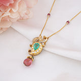 Peacock Perch Necklace