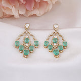 Aqua Arch Earrings