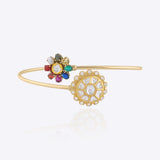 Floret Navratna Bangle