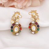 Navratna Bloom Earcuffs