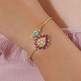 Leaf Blossom Bangle