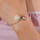 Floret Navratna Bangle