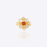 Crowned Petal Ring