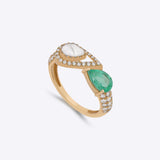 Sage Twist Ring