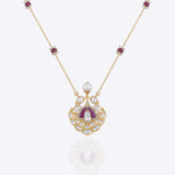 Petal Fan Necklace