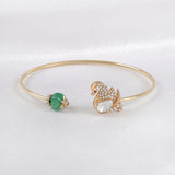 Swan Symphony Bangle