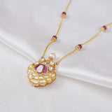 Petal Fan Necklace