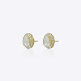 Iconic Diamond Polki Studs
