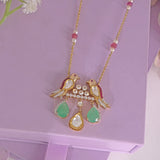 Emerald Songbird Pendant