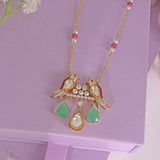 Emerald Songbird Pendant