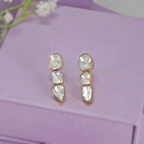 Bling Stones Polki Diamond Earrings