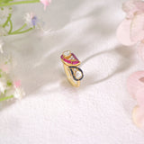 Twin Leaf Ring