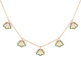 Lotus Polki Diamond Necklace