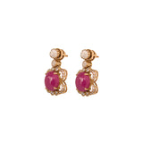 Ruby Fluttering Earrings