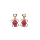 Ruby Fluttering Earrings