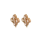 Fourfold Bloom Polki Studs