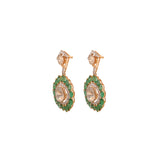 Emerald Frost Earrings