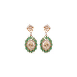 Emerald Frost Earrings