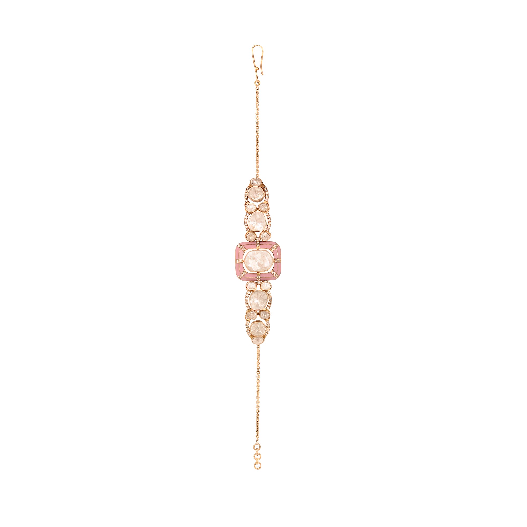 Enamel Radiance bracelet with vibrant enamel and gemstones