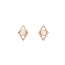 Load image into Gallery viewer, Elementry Star Stud Diamond Earrings
