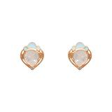 Pastel Sky Polki Diamond Earrings