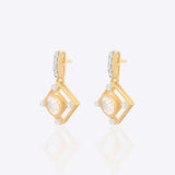 Evelyn Polki Diamond Earrings