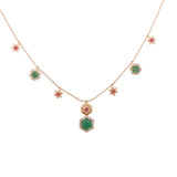 The Garden of Emeralds Necklace