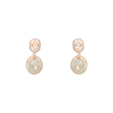 Mint Gloss Polki Diamond Earrings