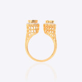 Twin Sparkle Ring