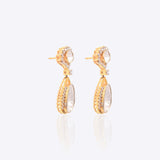Jazzy Gardenia Diamond Polki Earrings